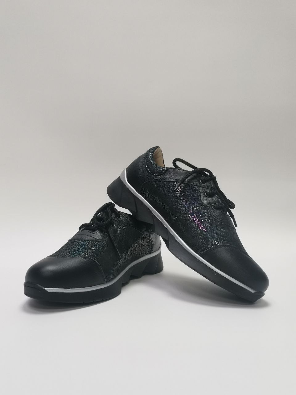 Женские ортопедические кроссовки Doctor Thomas DTD-401-3 цв.черный кристалл фото 5