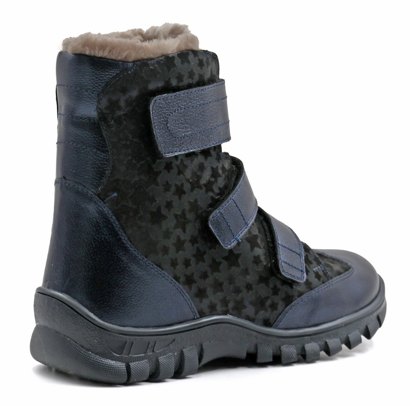 Ботинки зимние цв. синий 2130-В-207 фото 3