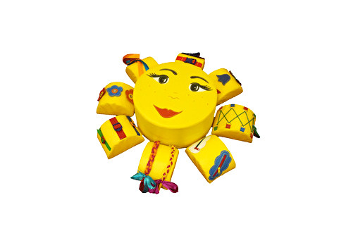 Дидактический мягкий модуль "Солнышко" d80* h40 фото 1