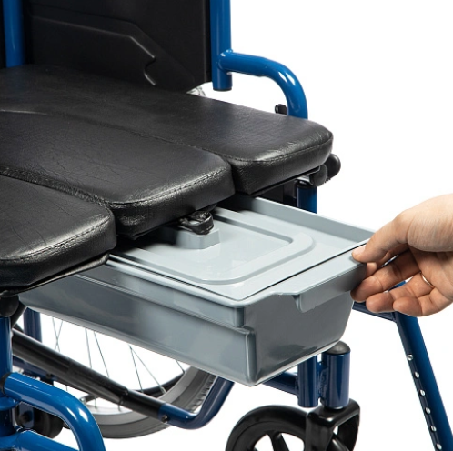 Санитарный стул с большими и транзитными колесами ORTONICA TU 55 фото 11