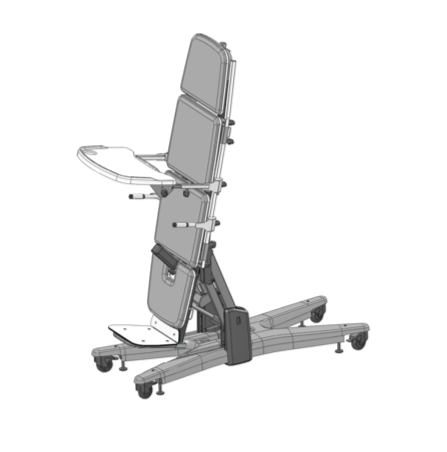 Вертикализатор 4-секционный с обратным наклоном, функ. тренделенбург, регул. высоты, СН-38.05.12 фото 1