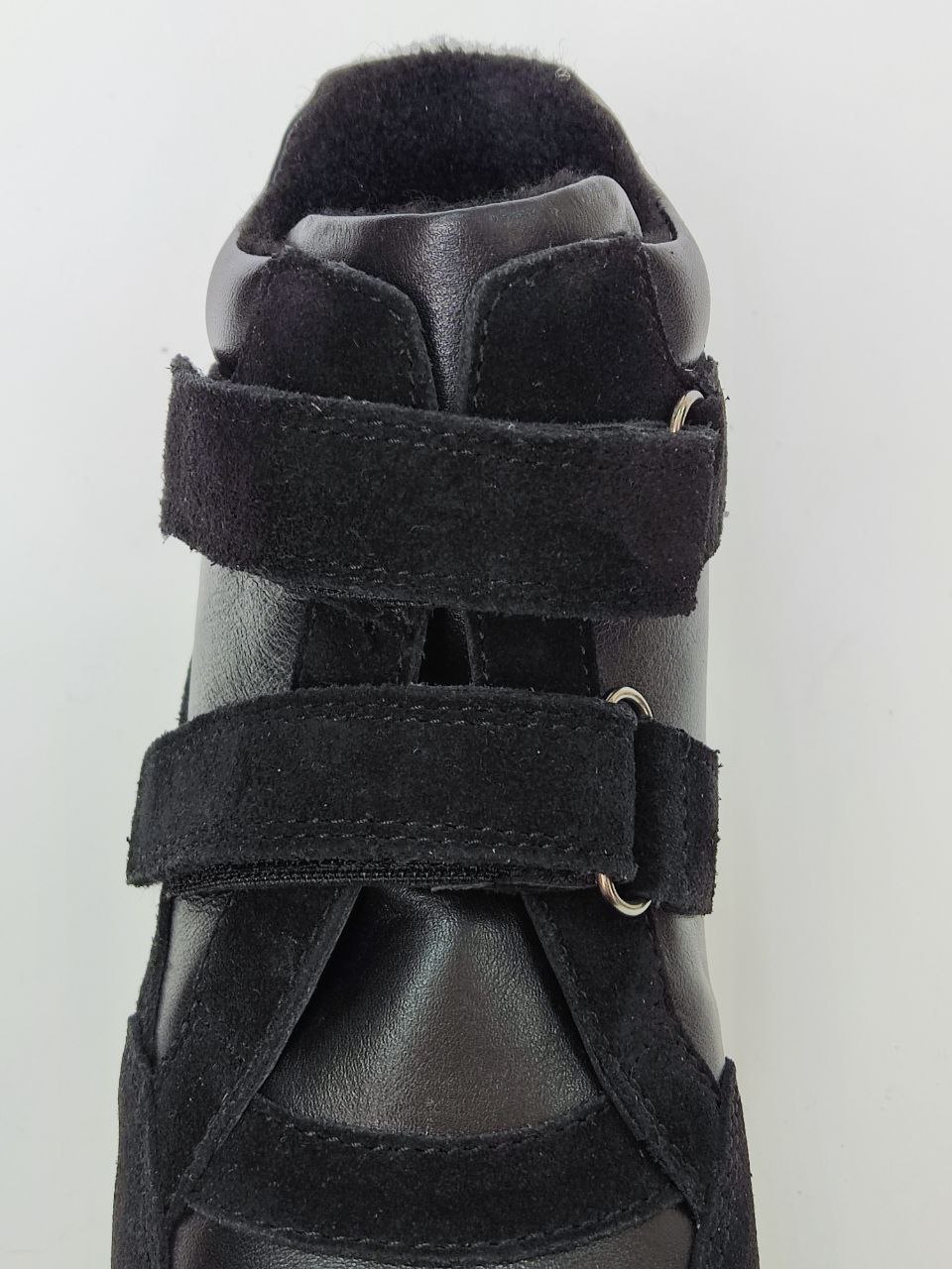 Ботинки ортопедические подростковые Ортомода 41921-С-101 кожаные с жестким задником фото 6