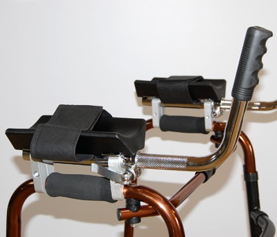 Ходунки подлокотные на 2-х колесах. LK7022 U (FS 914 H подлокотные) фото 8