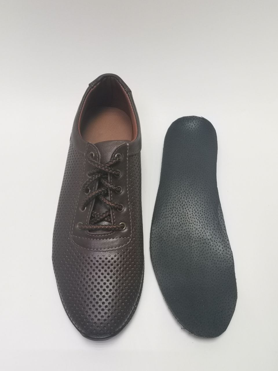 Полуботинки мужские (сложная ортопедическая обувь без утепленной подкладки) 92457-Х-002 ц.коричневый фото 6