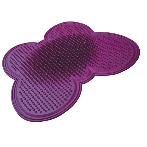 Коврик массажный "Бабочка" в коробке (370х370 мм) на основе - нат.каучука 1302  фото 1