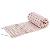 Дорожка массажная ребристая (дерево, 110 см) фото 1