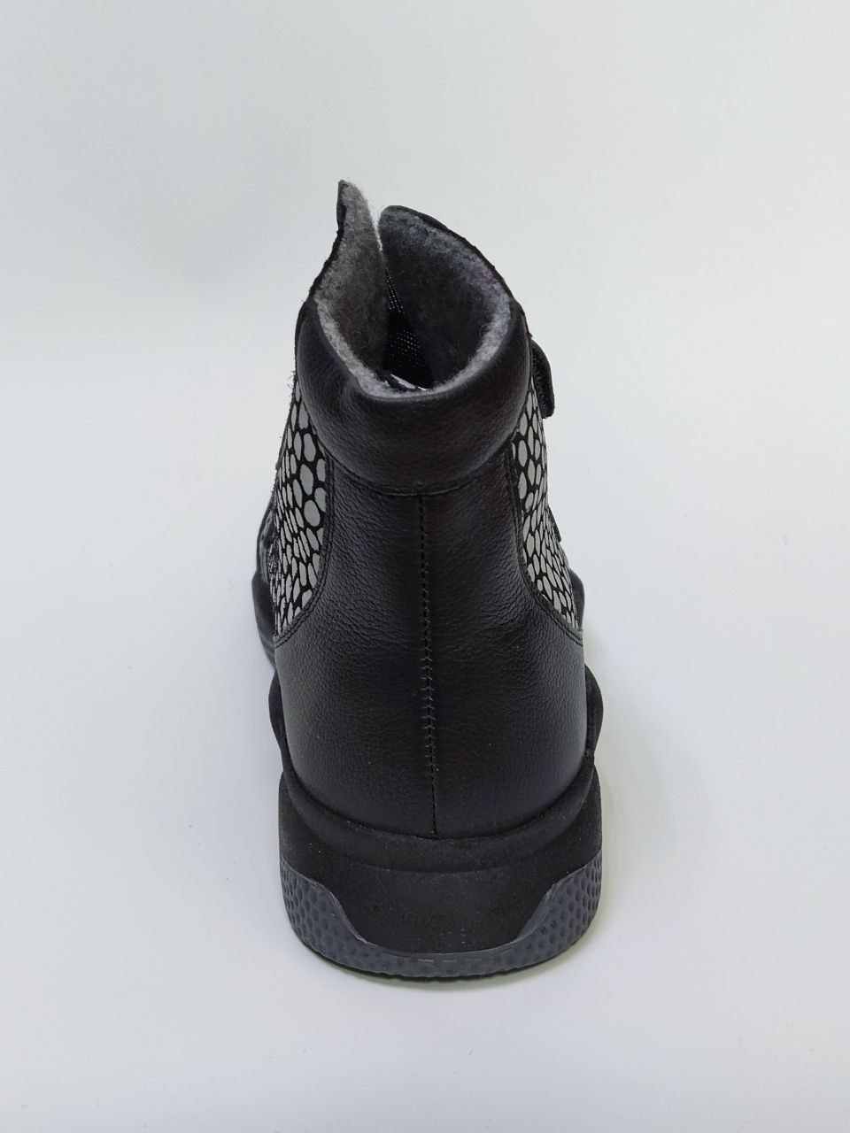Ботинки осенние черно-серый TW-546-3 фото 2
