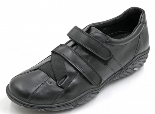 Обувь ортопедическая сложная кроссовки мужские цв.черный 9215-Х-001-24 фото 2