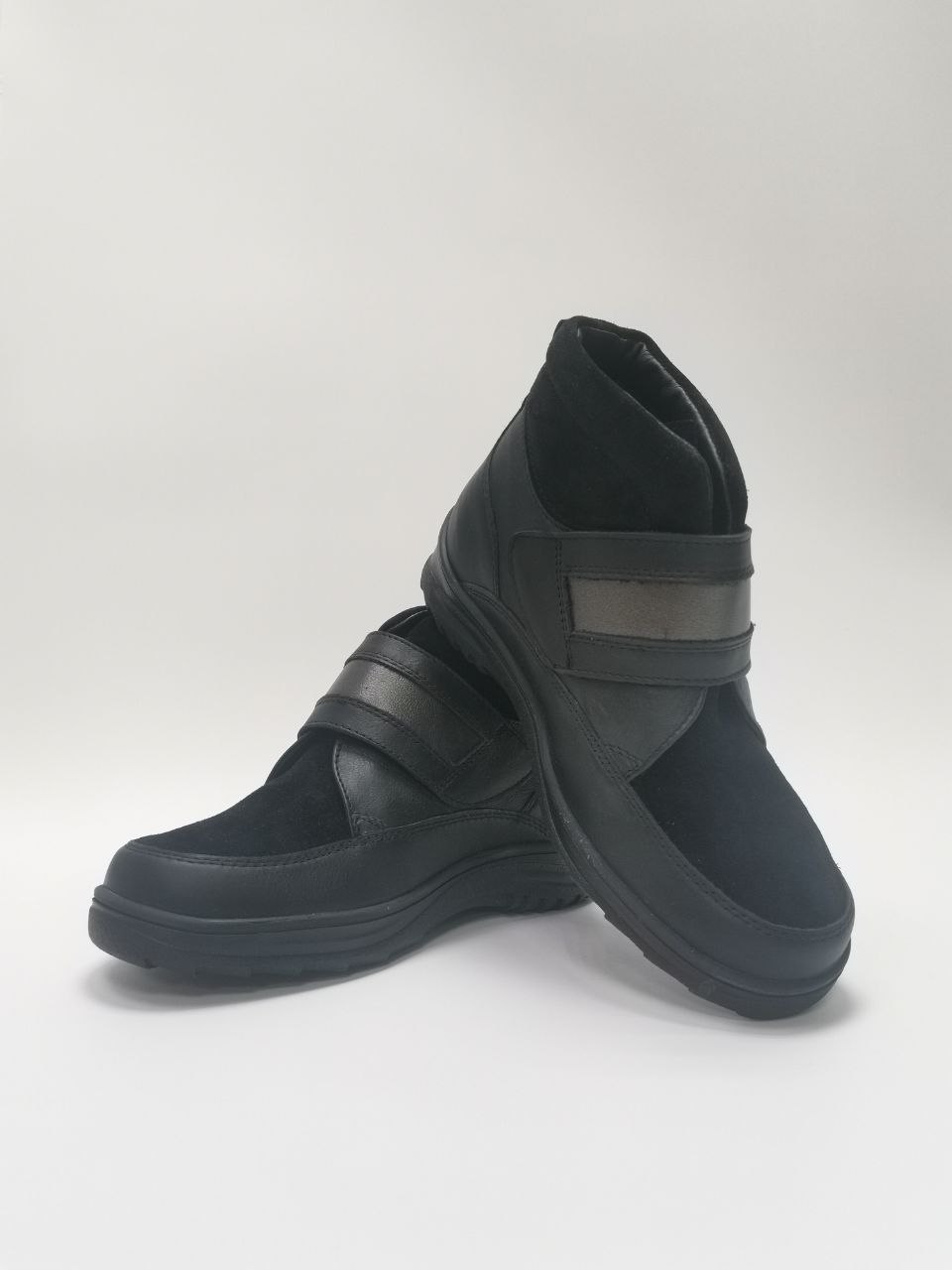 Полуботинки осенние женские цв. черный 82415-Х-С-101 фото 5