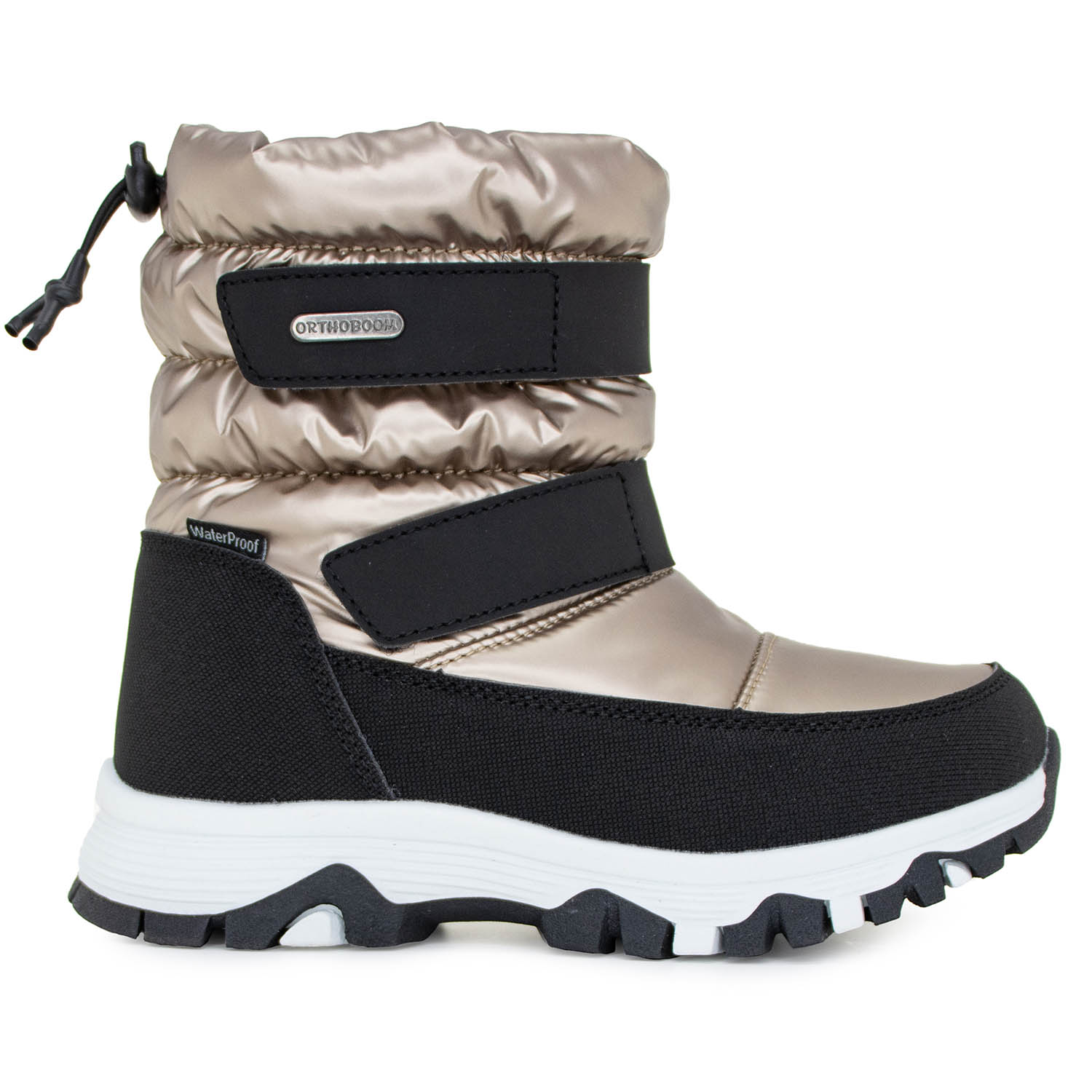 Ортопедическая обувь сапоги-дутики Orthoboom 57056-06, цвет жемчужный фото 1