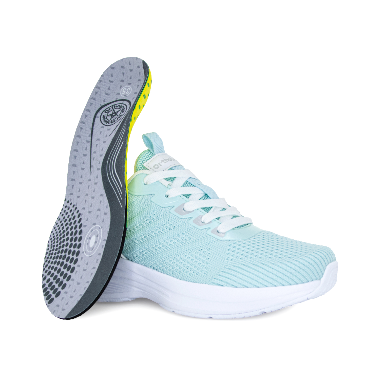 Ортопедическая обувь Orthoboom кроссовки 35037-01 бирюзовый фото 5