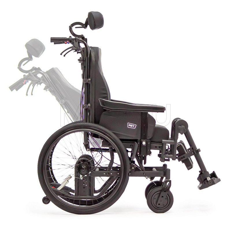 Инвалидная коляскас активными колесами МЕТ ECLIPSE A фото 14
