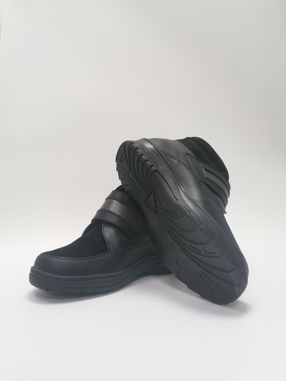 Полуботинки осенние женские цв. черный 82415-Х-С-101 фото 4