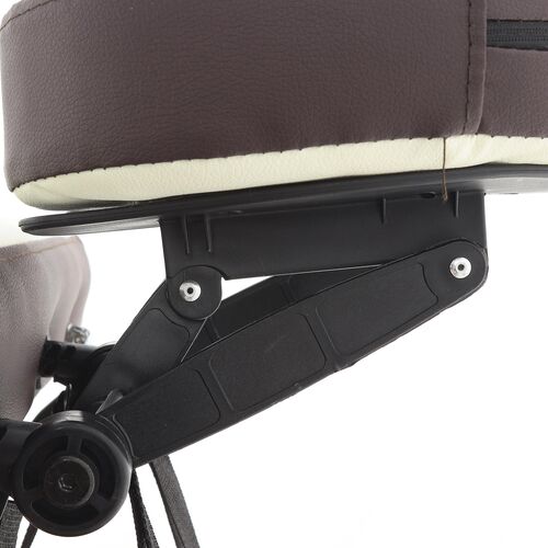 Массажный стол складной MED-MOS JF-AY01 3-х секционный, деревянная рама (двухцветный, размер 185*70) фото 17